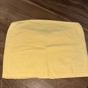 Yellow Women's Tube Top